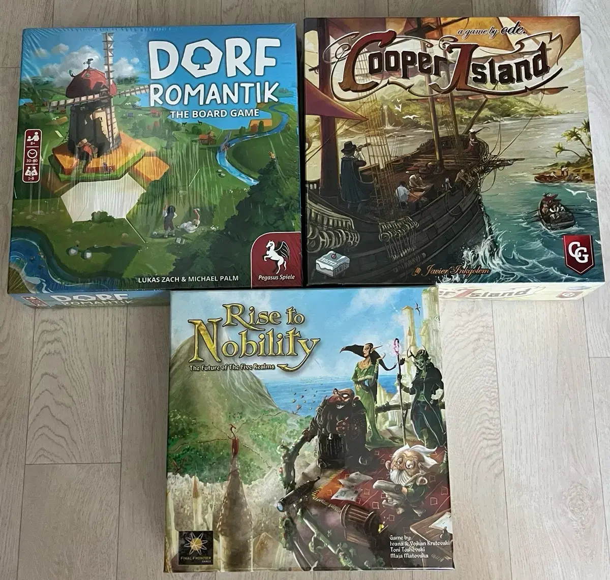 Board Game DORPROMAN틱 / riize Two Nobility / Cooper Island