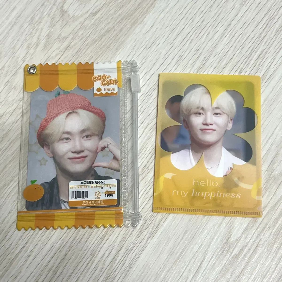 SEVENTEEN seungkwan Photocard l-holder wts ld buncheol Buseoksoon Doll