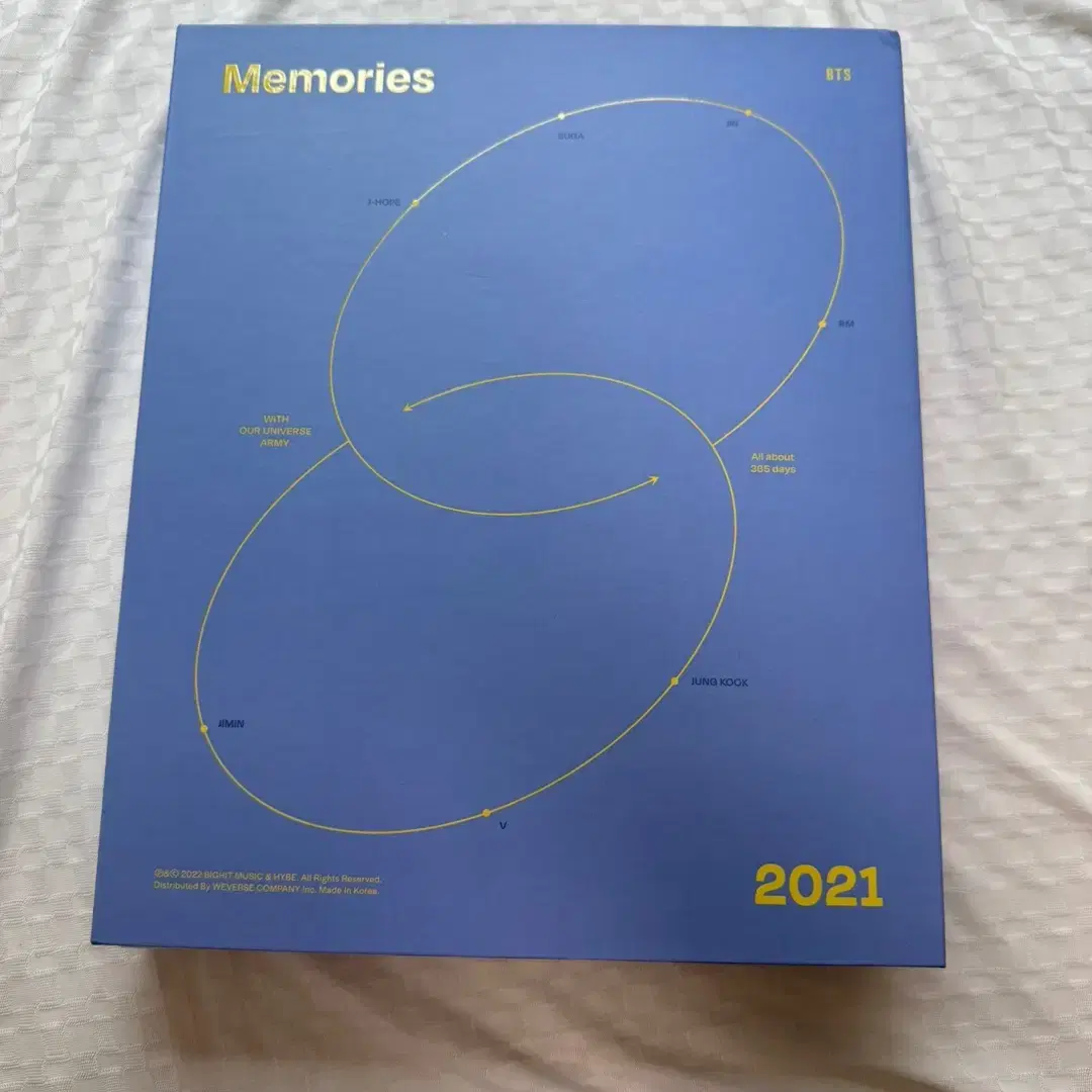 BTS Memories of 2021 DVD 판매합니다.