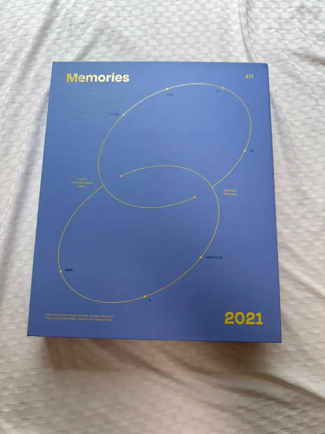 BTS Memories of 2021 DVD 판매합니다.