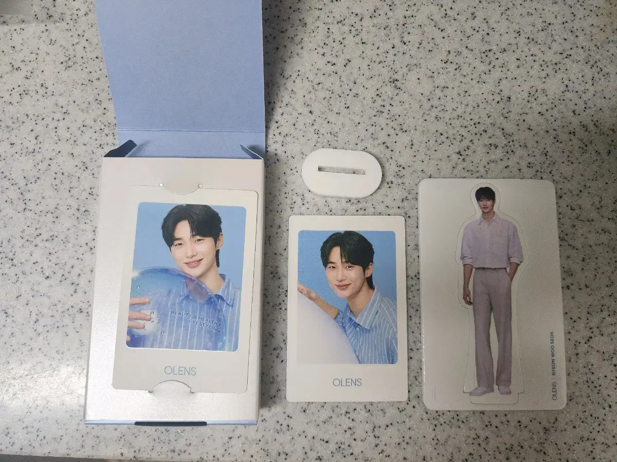 Byun Wooseok Orenzo Photocard + Life size Cutout