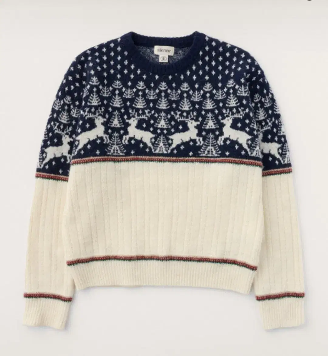 시엔느 케빈 자카드 니트 kevin jacquard knit