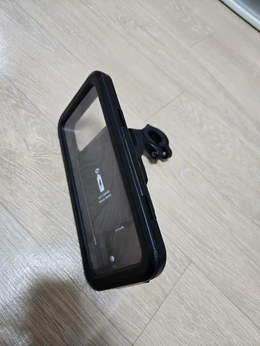 Waterproof wireless charging cell phone holder for sale