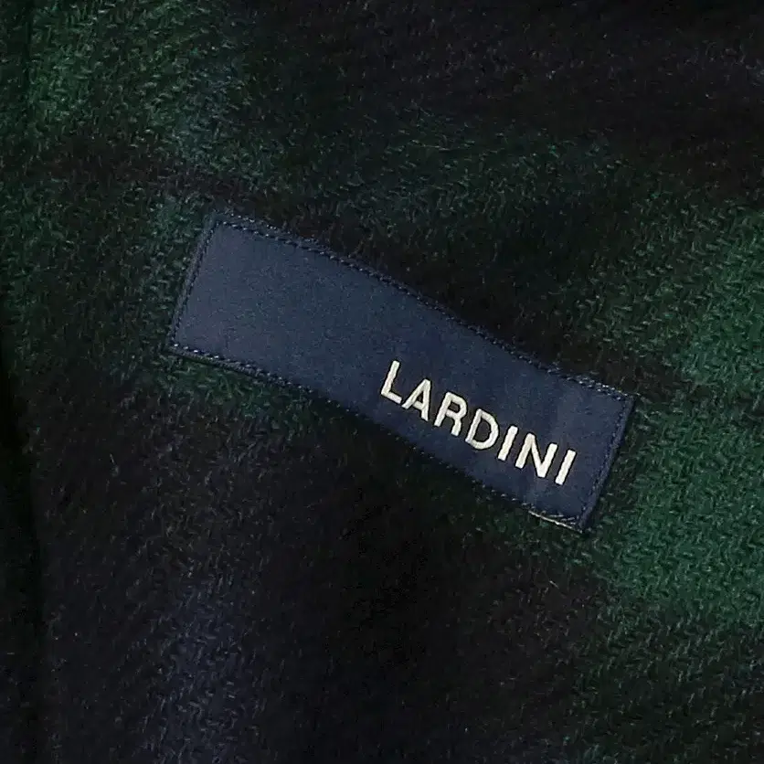 라르디니 [Lardini] 블랙 워치 이태리 가디건 자켓