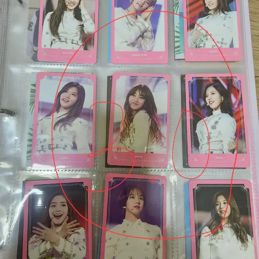 트와이스 (TWICE) 포토카드 포카