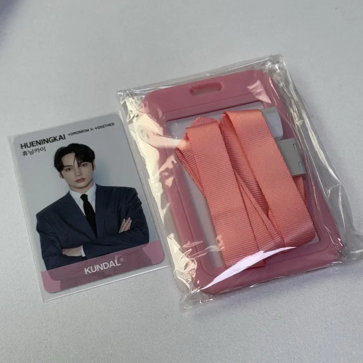 txt hueningkai Photocard + Photocard Holder