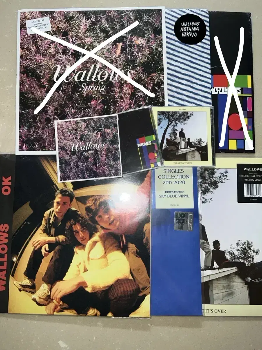 wallows 왈로우스 왈로우즈 lp 엘피 바이닐 씨디 cd