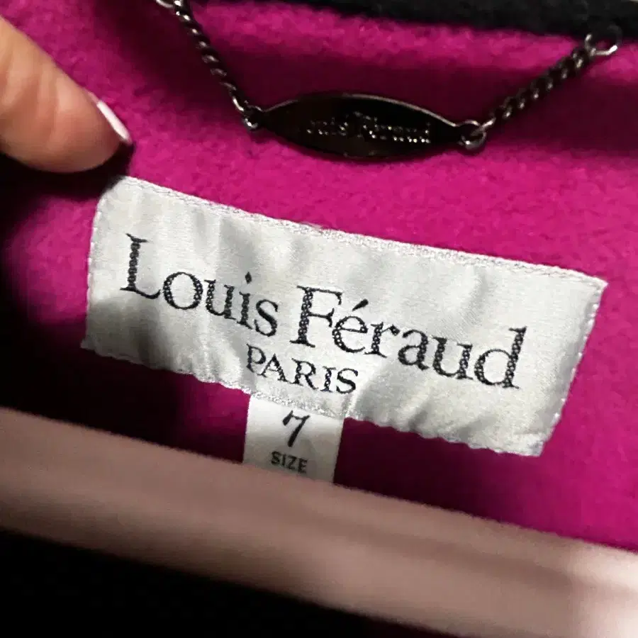 louis feraud 일본 캐시미어코트 L