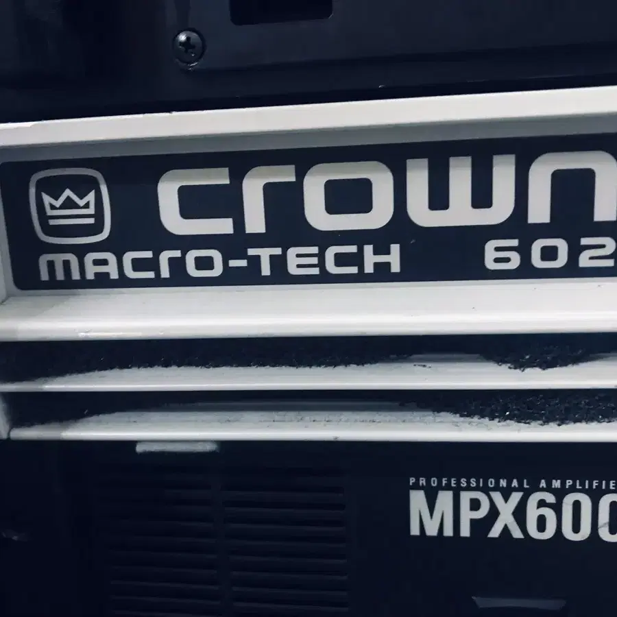 크라운 CROWN ma-602 750w 파워앰프