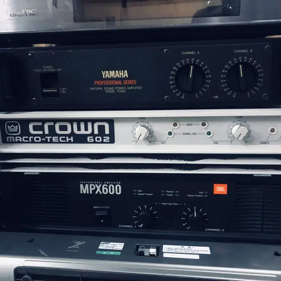 크라운 CROWN ma-602 750w 파워앰프