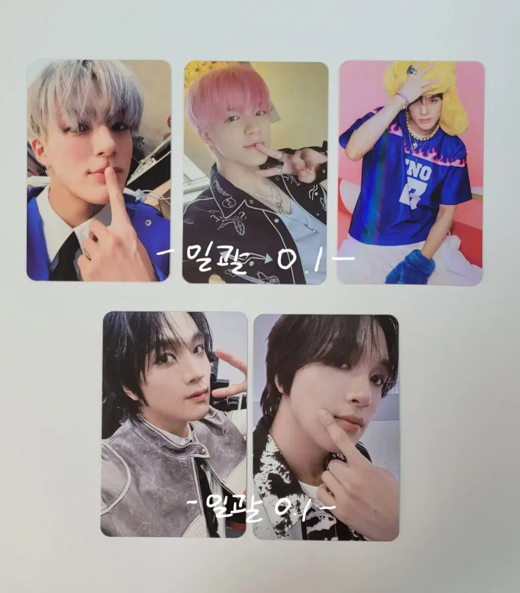 NCT DREAM jeno haechan photocard Dream Escape Glitch Mode ISTJ