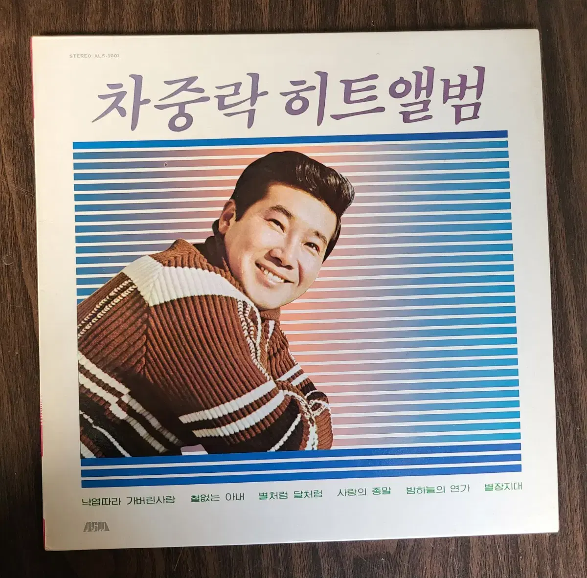 (민트급) 차중락-히트앨범(83.아세아) LP