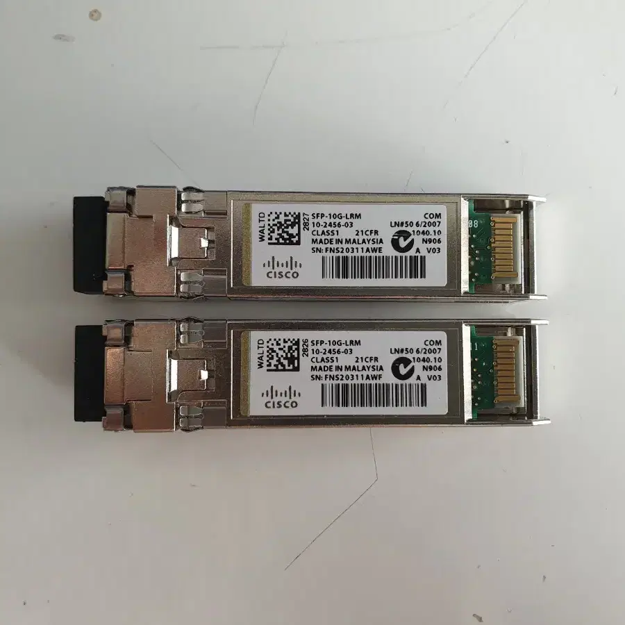 시스코 10기가 SFP+ 싱글모드 지빅 - SFP-10G-LRM 10G