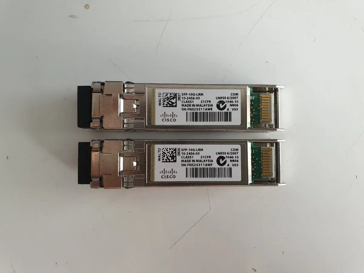 시스코 10기가 SFP+ 싱글모드 지빅 - SFP-10G-LRM 10G