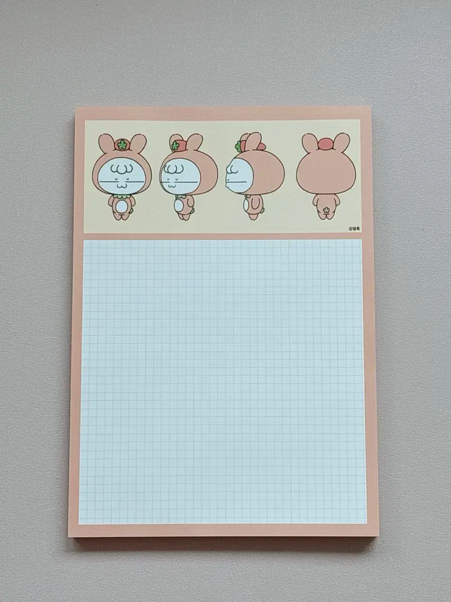 Dangto Character Sticker Pad, Large Size, 100 Sheets