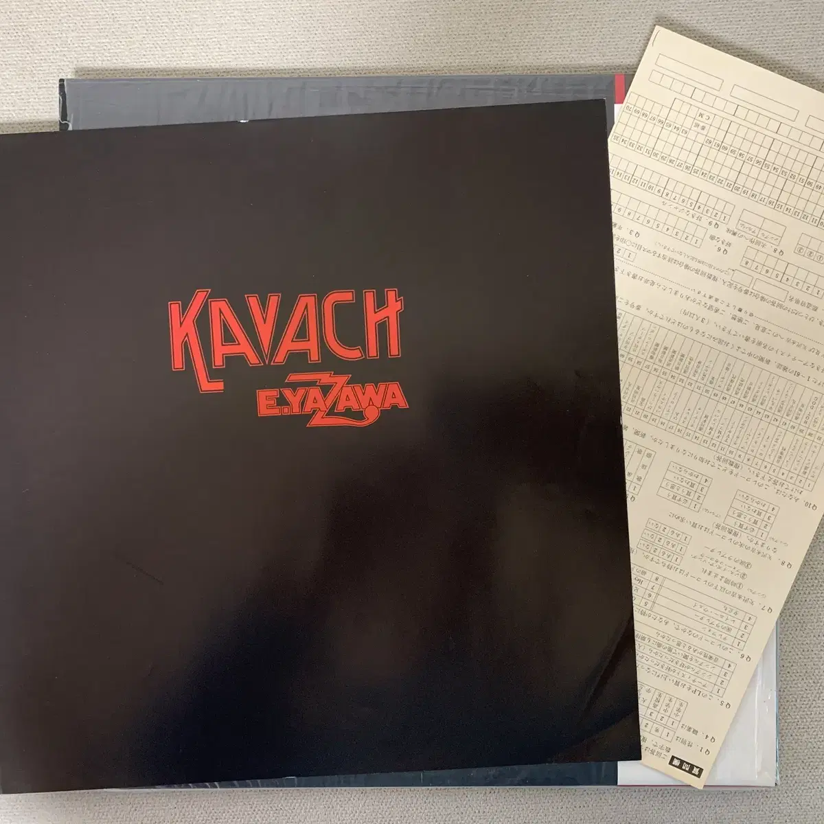 [JPOP] Eikichi Yazawa - Kavach LP