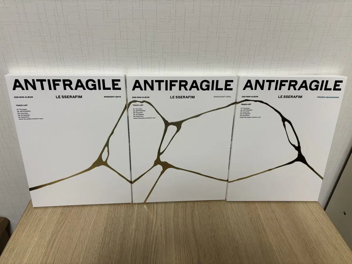 르세라핌 ANTIFRAGILE 앨범 세트