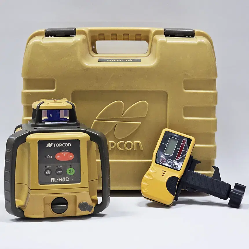 TOPCON 탑콘 회전형 레이저 레벨기 RL-H4C RLH4C 토목 측량