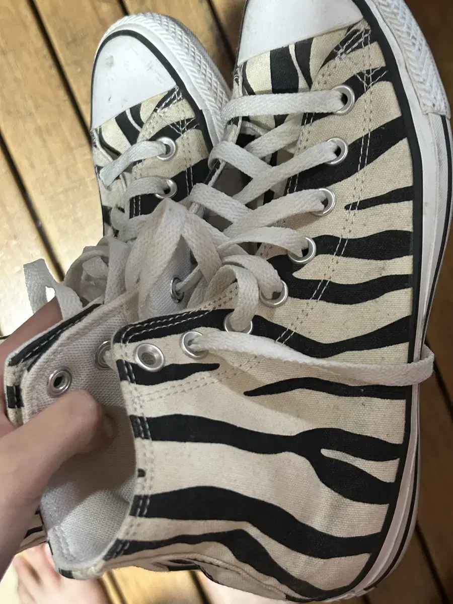 Converse High Archive Print Zebra Black