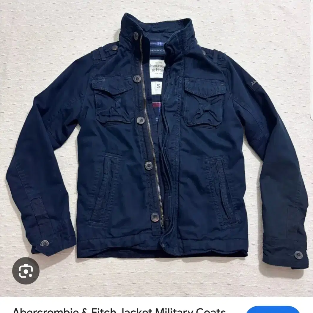 아베크롬비 Abercrombie M65 체크안감 밀리터리 야상자켓 95