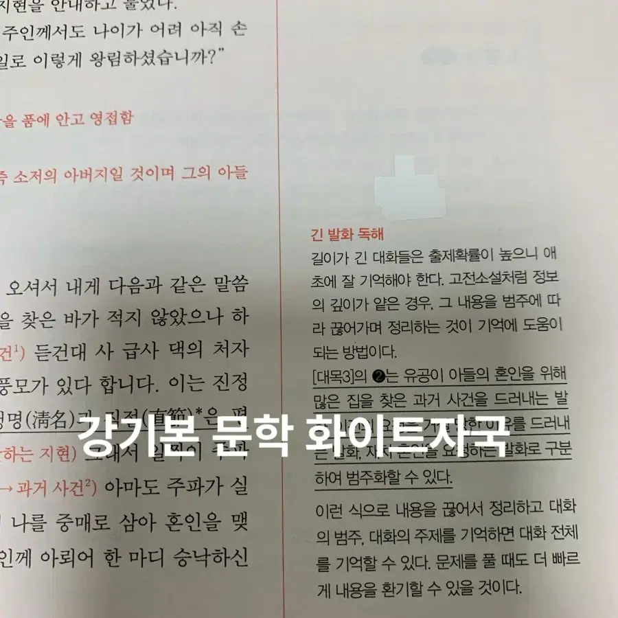 강기본 문학 독서 해설편만