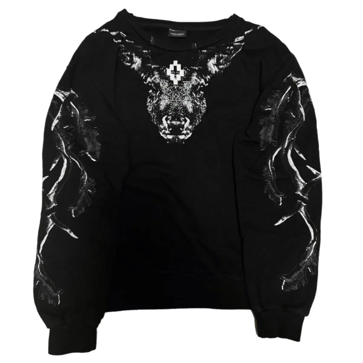 MARCELO BURLON 마르셀로 불론 디어 스웻셔츠