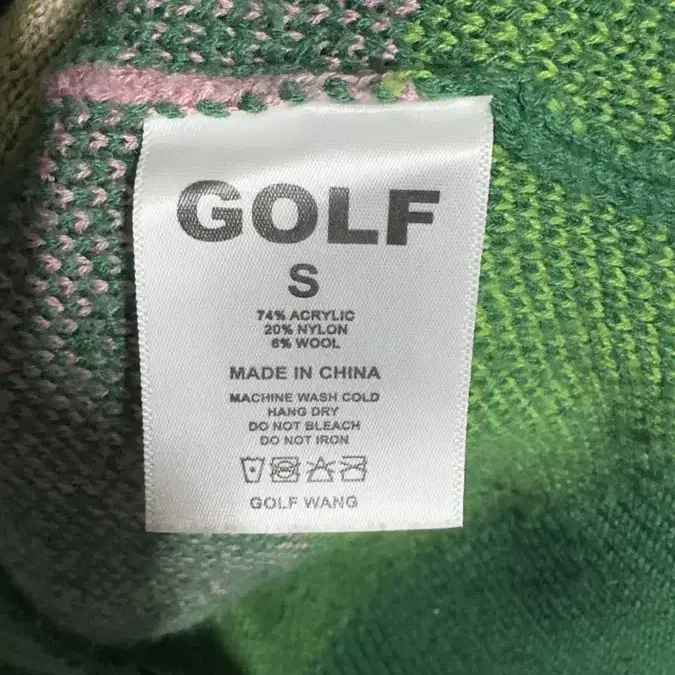 [S] 골프왕 Golf Wang Landscape Cardigan