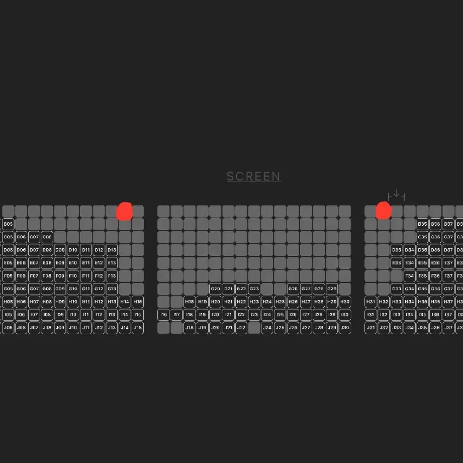 A열 1/30 영등포cgv 검은수녀들 무대인사