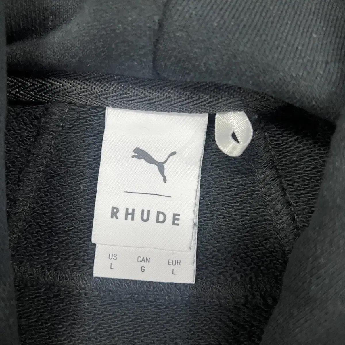 (L)PUMA X RHUDE 후드티셔츠(블랙)