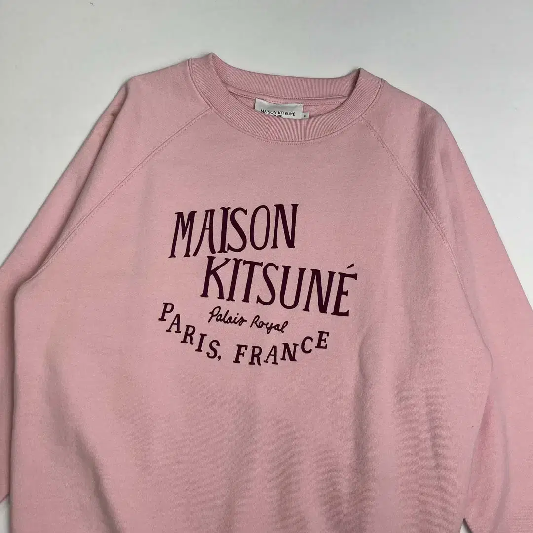 [MAISON KITSUNE] 메종키츠네 팔레로얄 프린팅 맨투맨