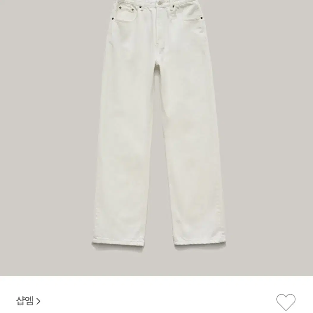 [새상품] Shopm grace denim 그레이스 데님 (S)