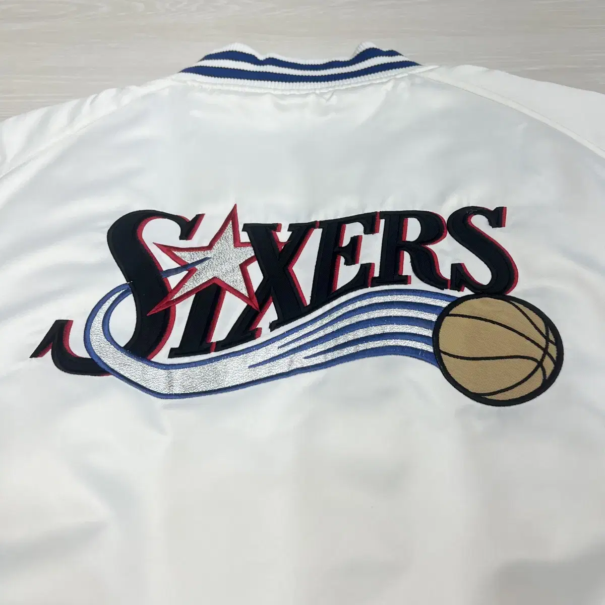 나이키 nba 필라델피아 농구 자켓 115 3xl xxxl 쯤 바람막이