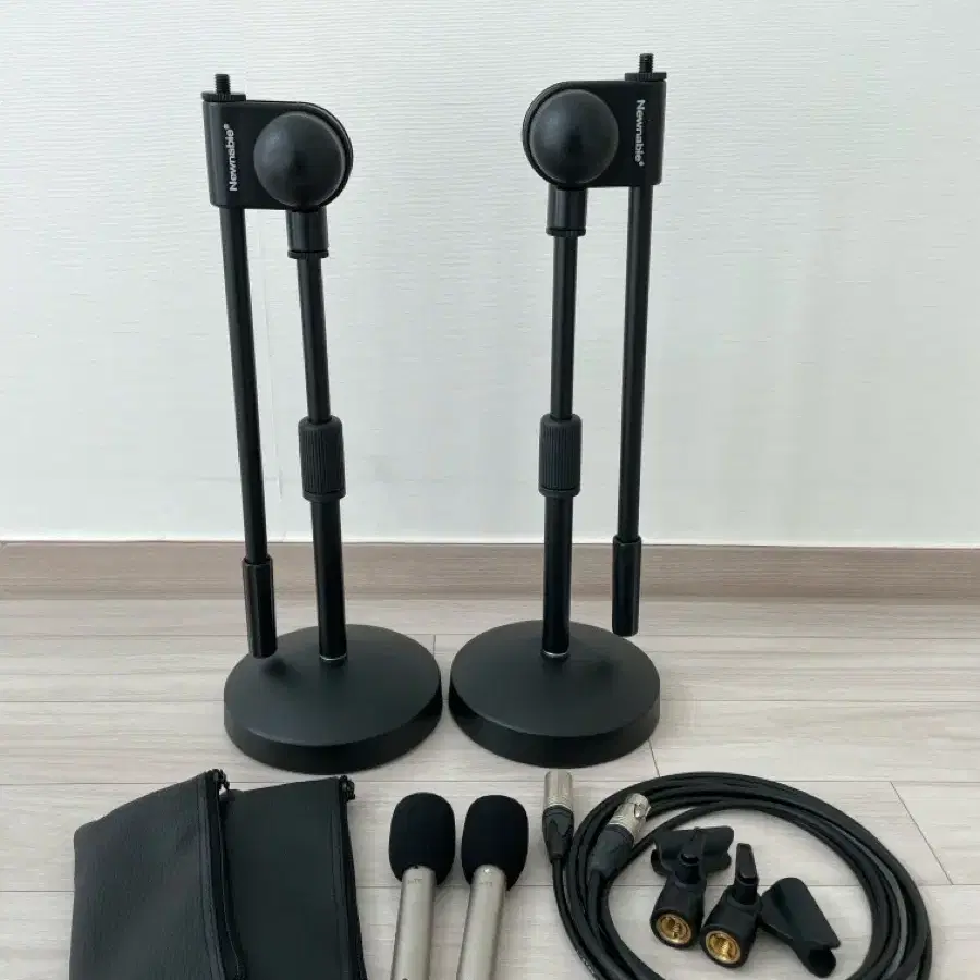 로데 RODE NT5 Pair, 카나레 xlr 케이블, 마이크 스탠드까지