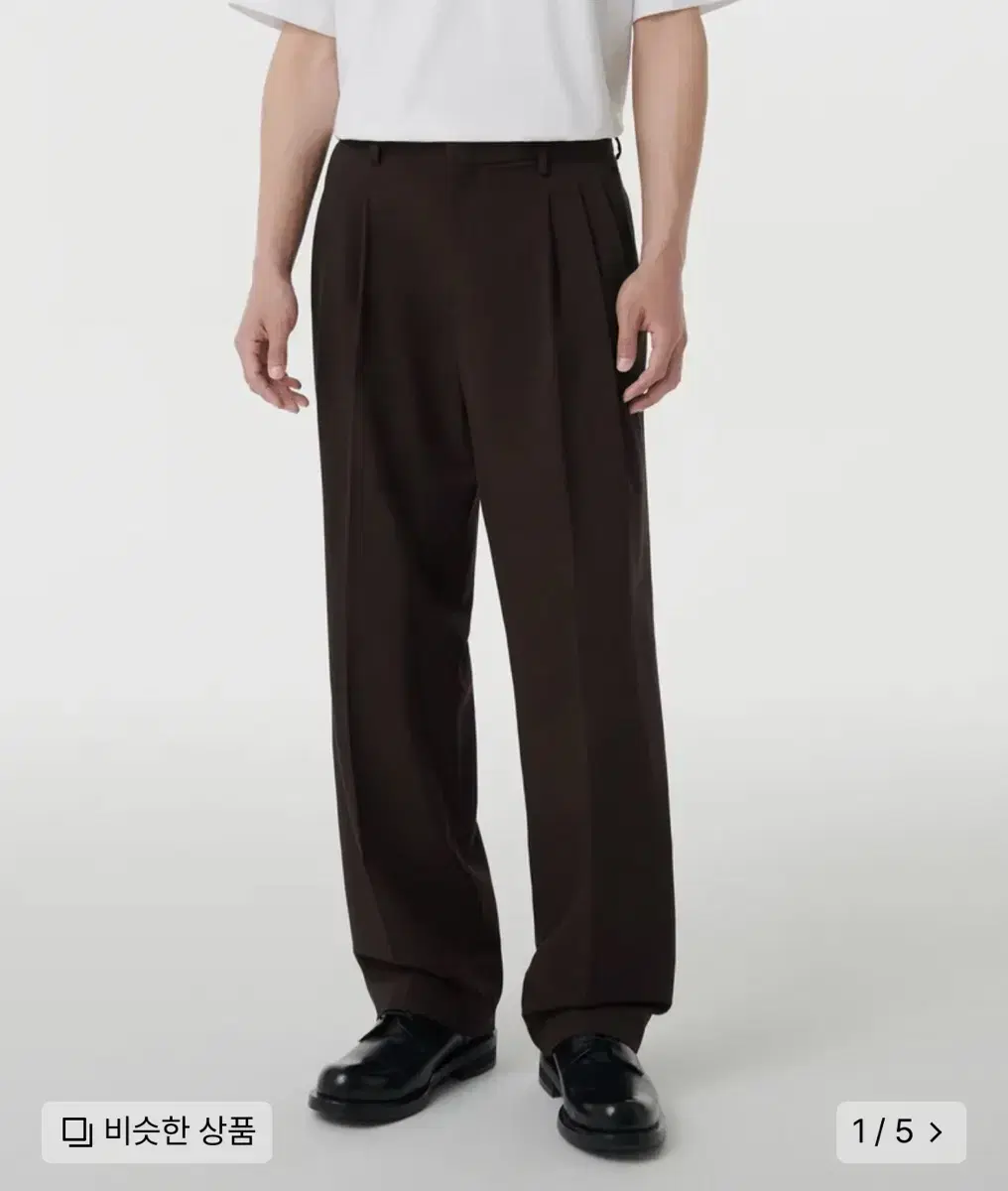 Mutant Standard Three-Tuck semi balloon slacks/darkbrown/28 Mutant Standard Coeur d'Alene