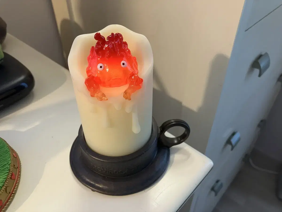 Ghibli Howl Calcifer Candle Light