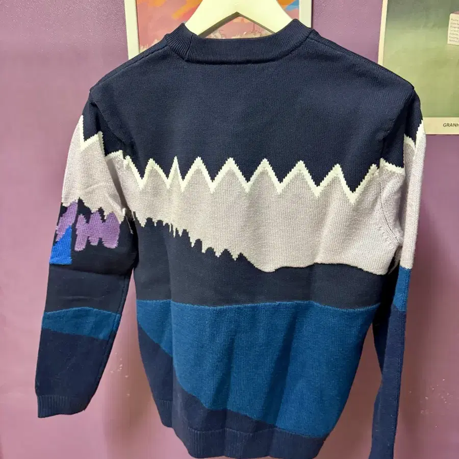 [S] 겐조 컬렉션 니트 kenzo landscape sweater