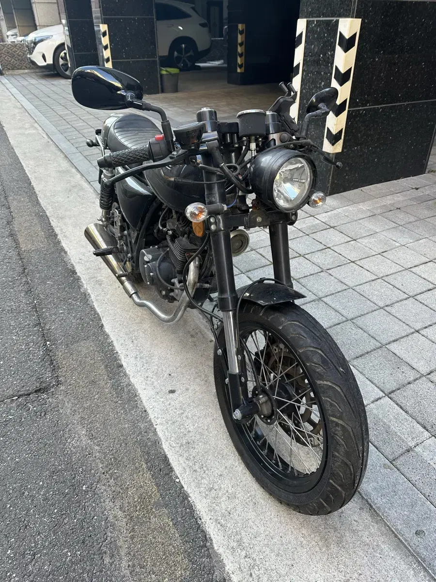 엘로이 헌터s 125cc 바이크