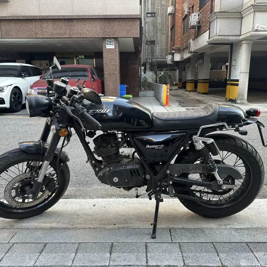 엘로이 헌터s 125cc 바이크