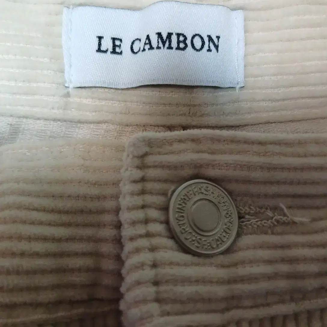 르깜봉 코듀로이 팬츠 M size LE CAMBON