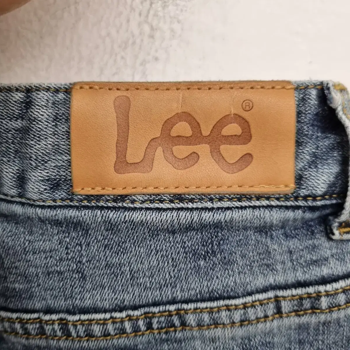 [27 inch] Lee 리 워싱 데님 팬츠 청바지