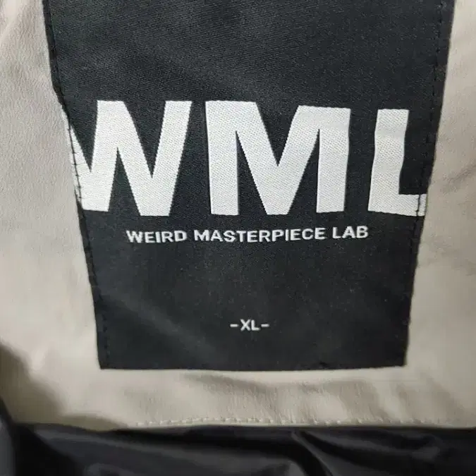 wml오리털패딩 XL 그레이색