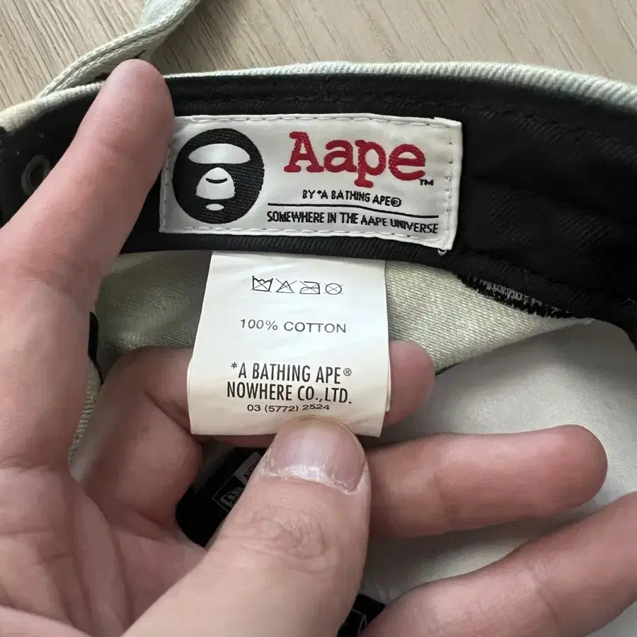 뉴에라 aape 볼캡