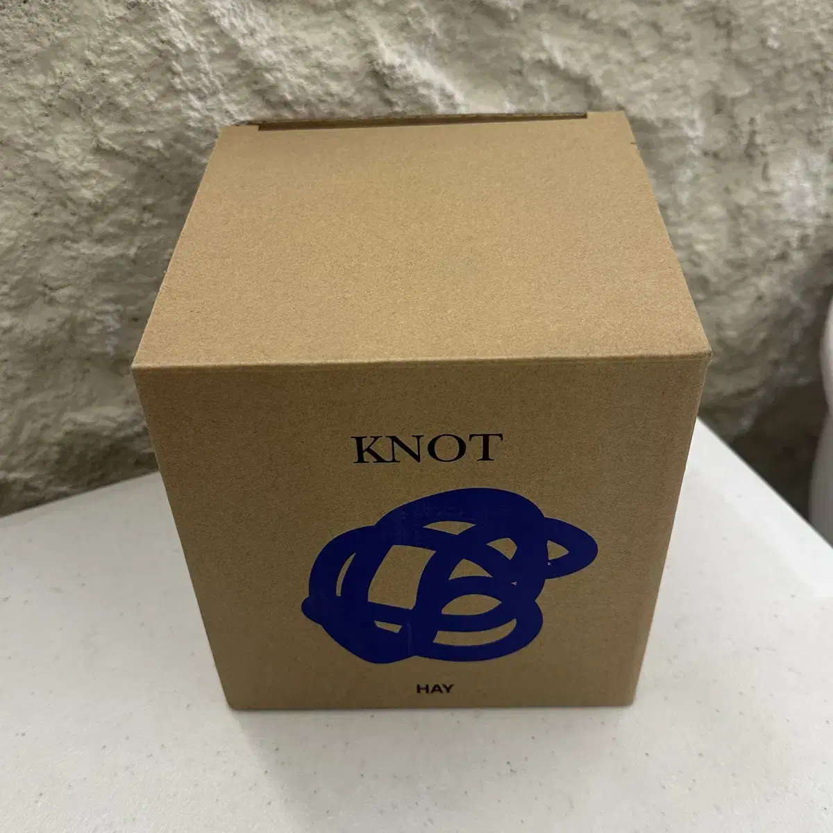 [Hay] knot M 블루, 옐로우 인테리어오브제