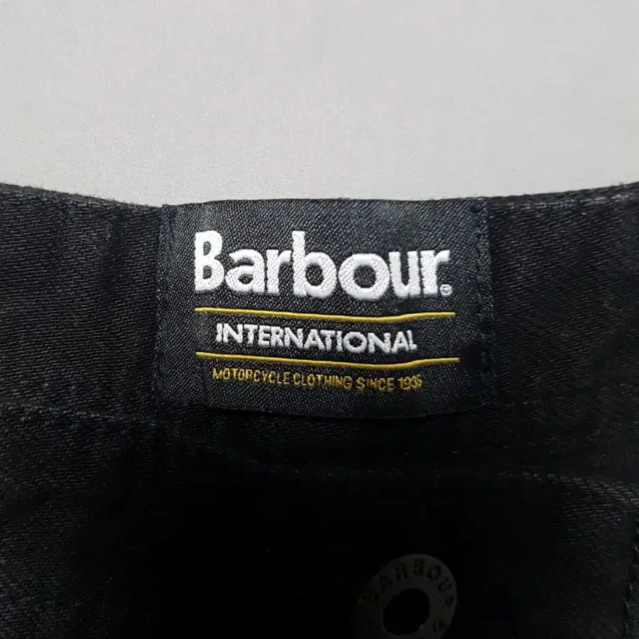 [34] 바버 오리지널 핏 블랙진 청바지 W34L32 barbour