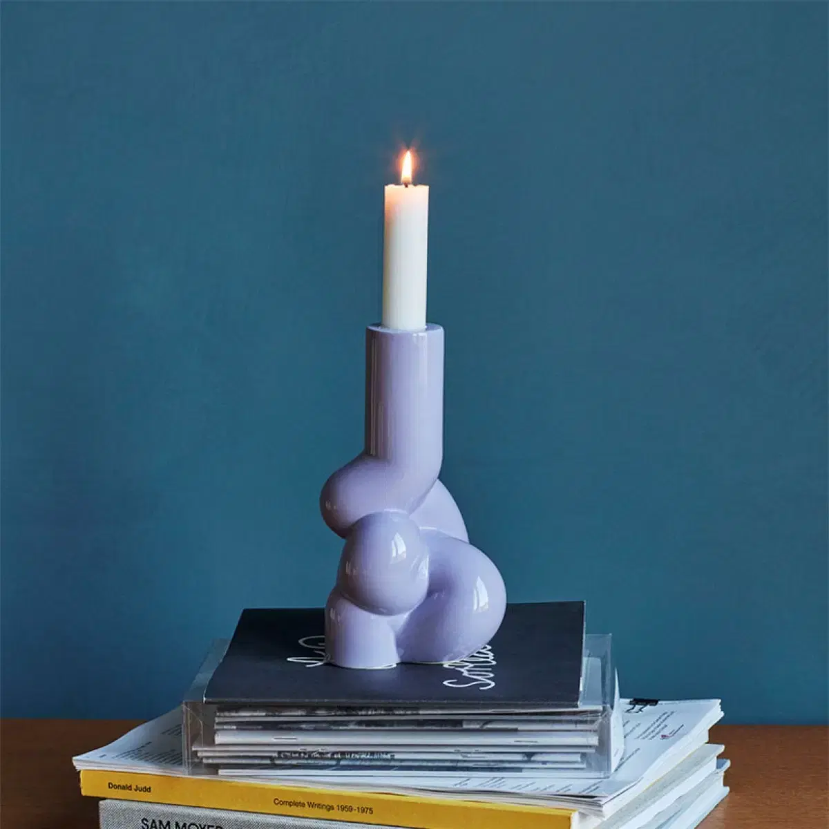 [hay] W&S Soft Candleholder 라벤더, 소프트옐로우