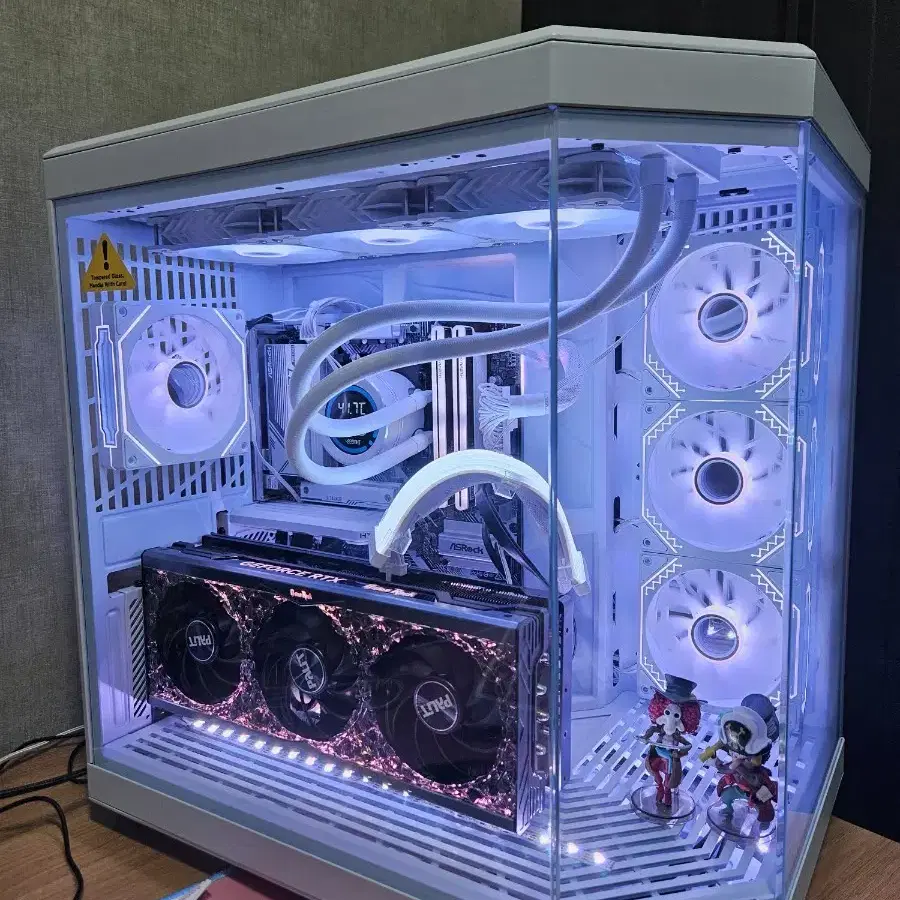 7800x3d y70 rtx4080 초고사양 화이트 컴퓨터