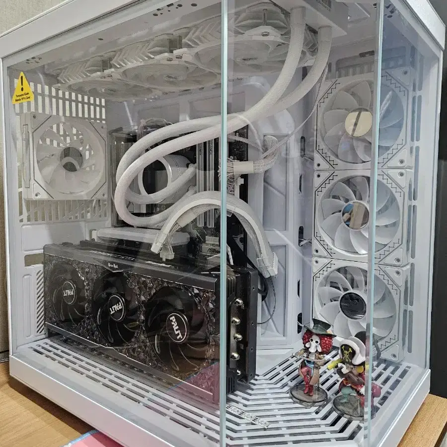 7800x3d y70 rtx4080 초고사양 화이트 컴퓨터