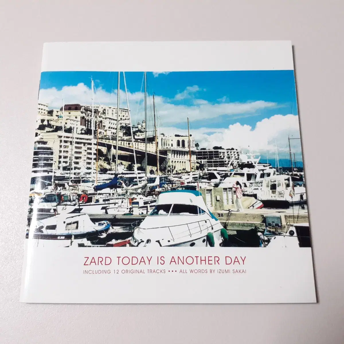 ZARD TODAY IS ANOTHER DAY CD (DAN DAN 수록