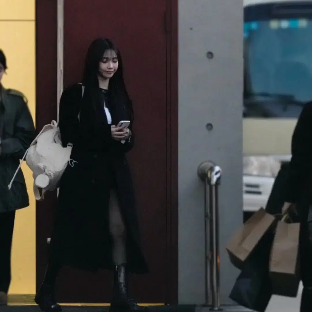 더오유 카리나 코트 롱코트 WOOL OVERSIZE LONG COAT