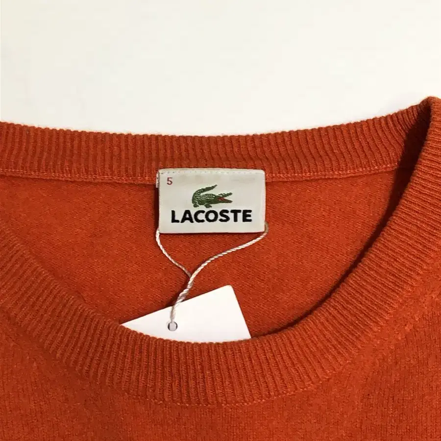 Lacoste 라코스테 크루넥 코튼 니트